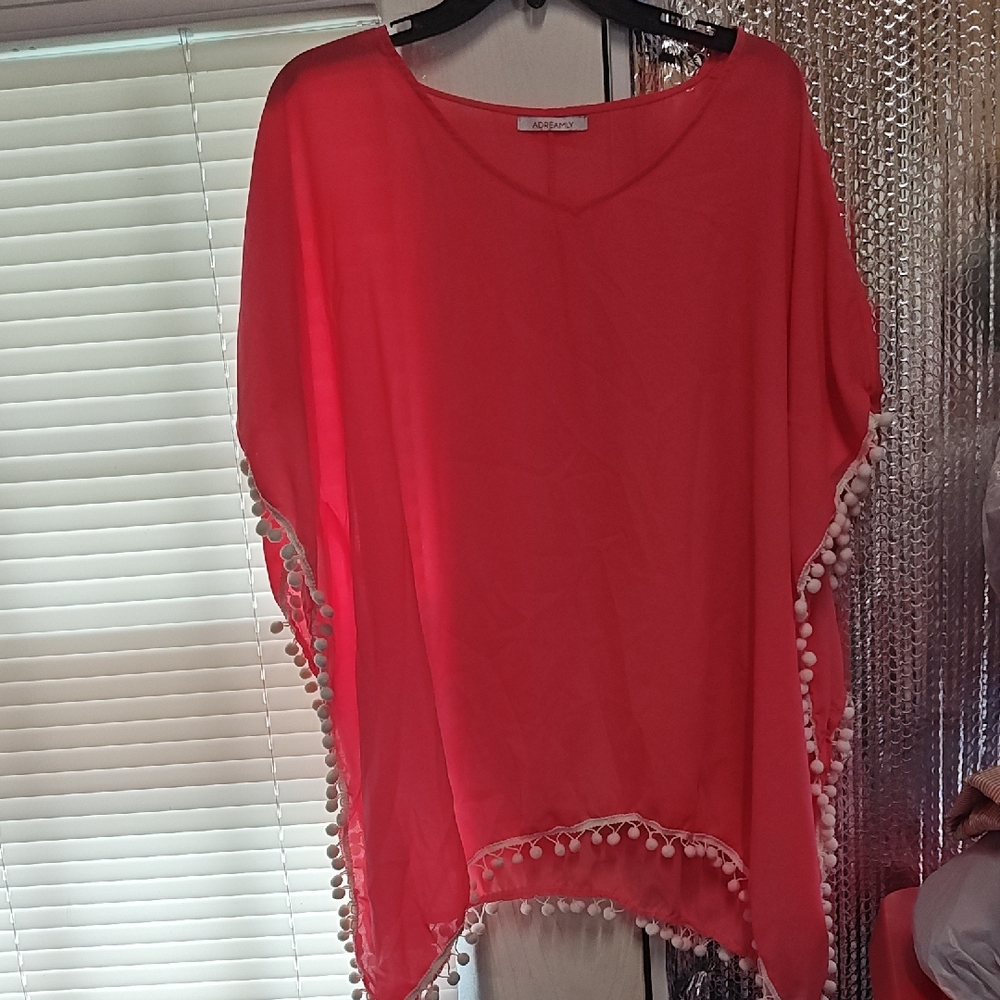 Adreamly Bikini Pom Pom Coverup